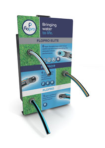Floor hose panel